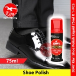 Kiwi Shoe Polish Liquid 75ml Black X 1-PCS #Kiwi #WaxRich #Shine&Protect #InstantPolish #Black #鞋油 #SemirSepatu #9347